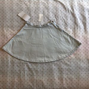 American Apparel Denim Circle Skirt